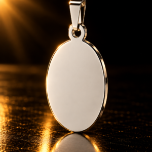 Stainless Steel Engraved Pendants