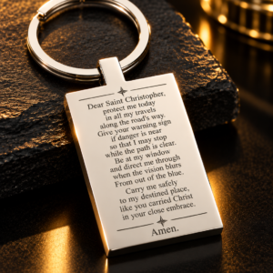 St. Christopher Keyring – Premium